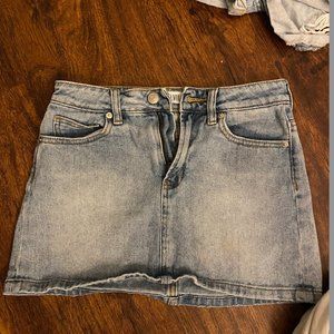 Brandy Melville Mini denim Skirt